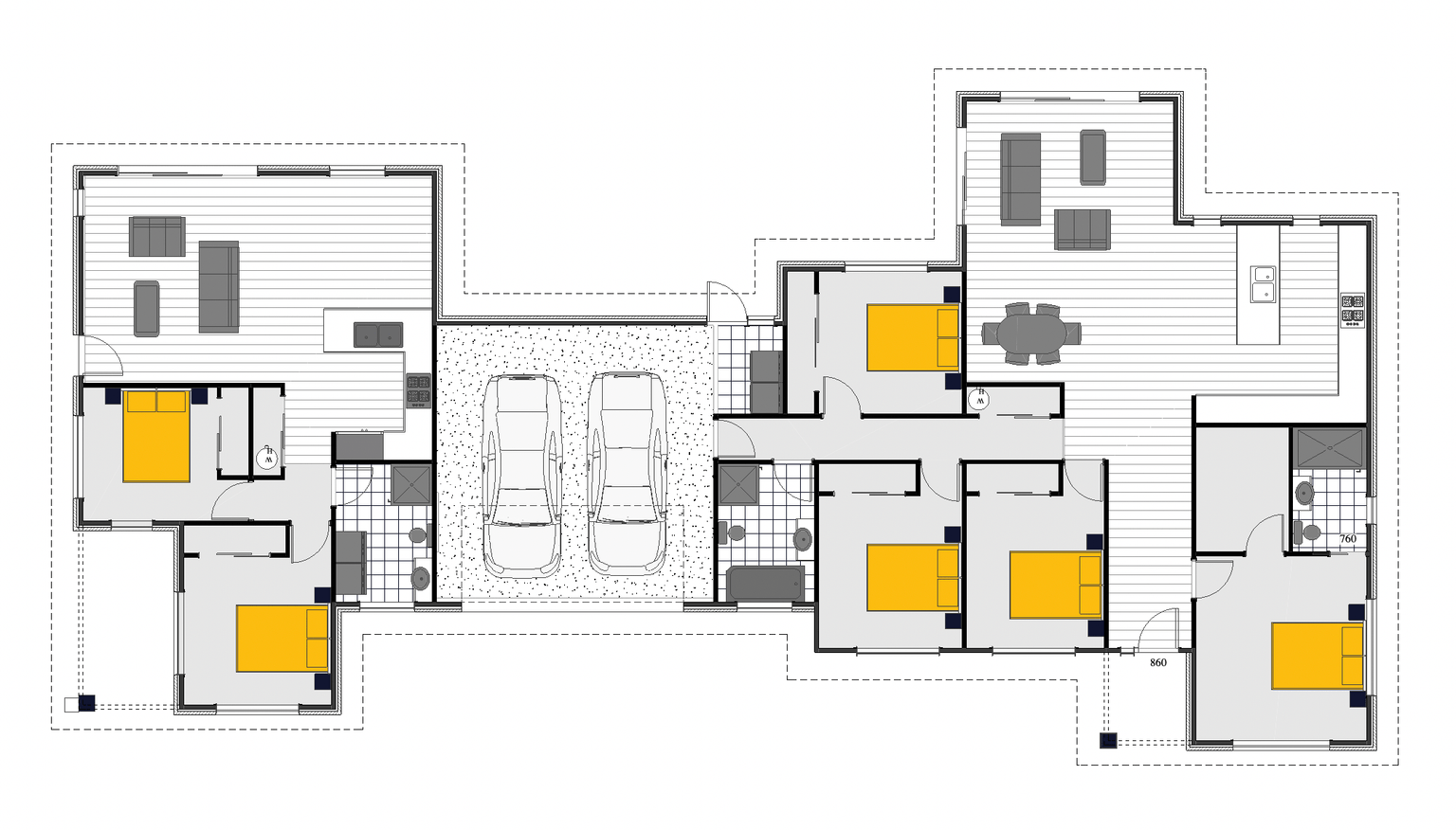 Violet 268 Home & Income  floor plan