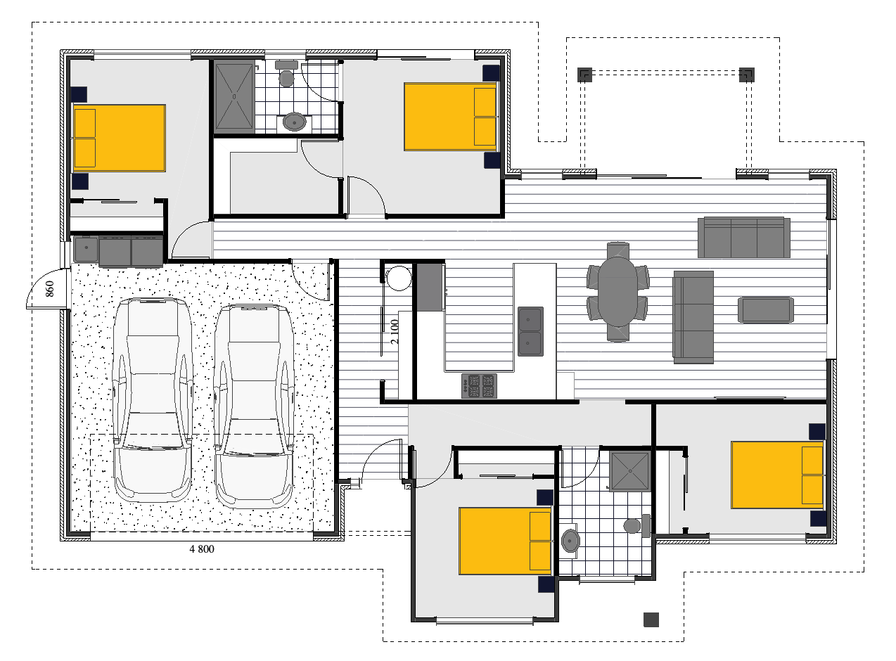 Daffodil 165 floor plan