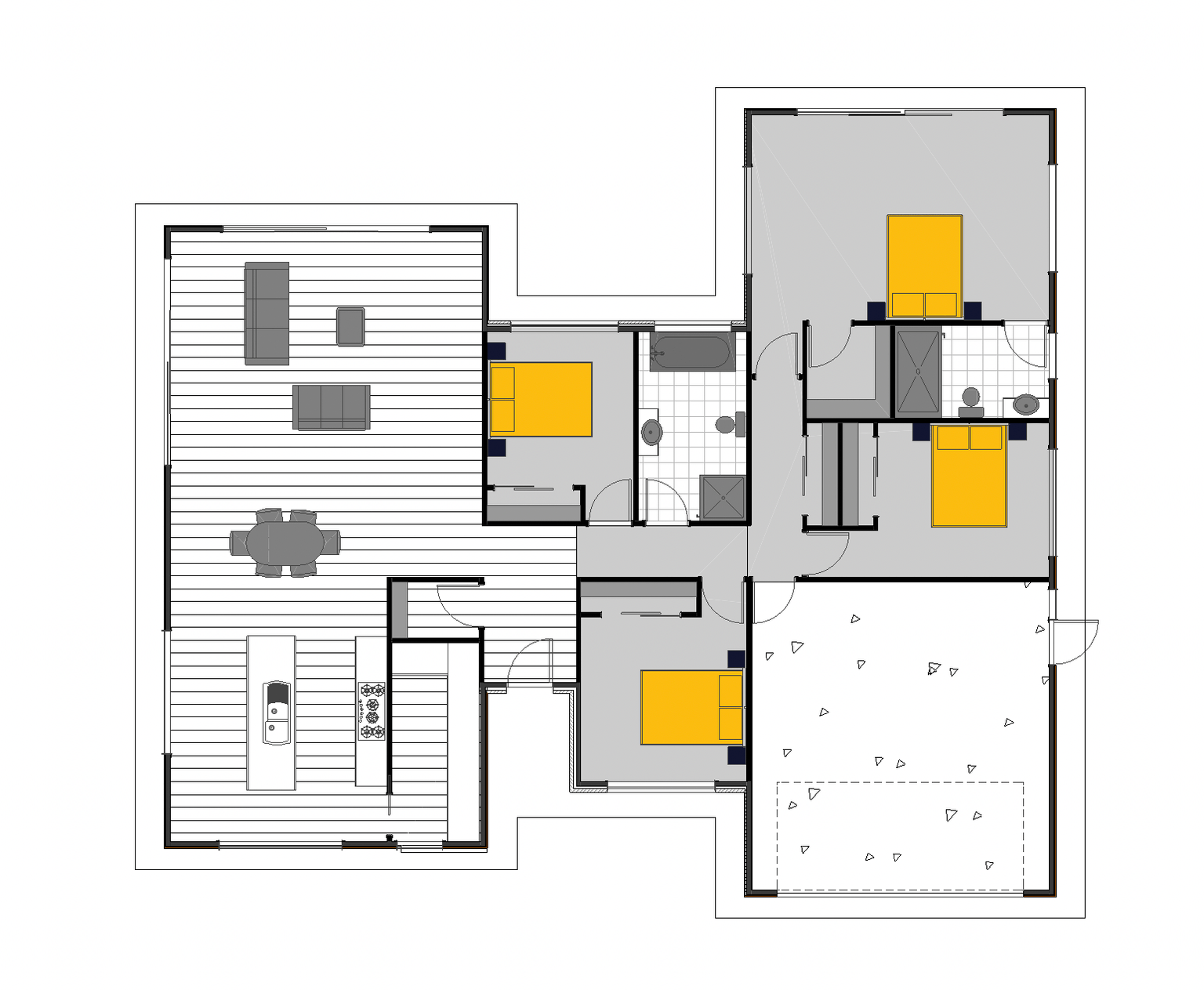 Gerber 209 floor plan