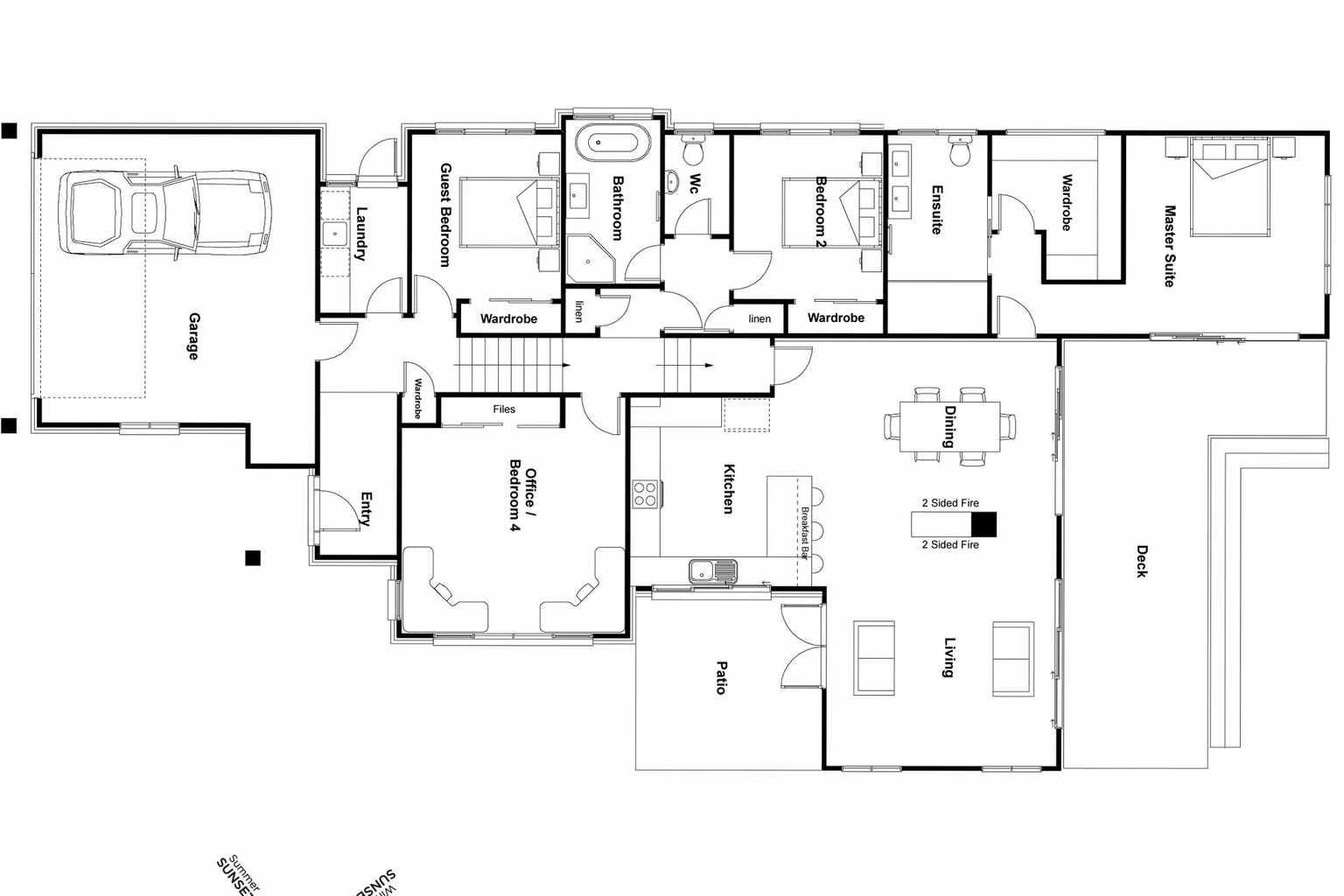 Glendhu floor plan