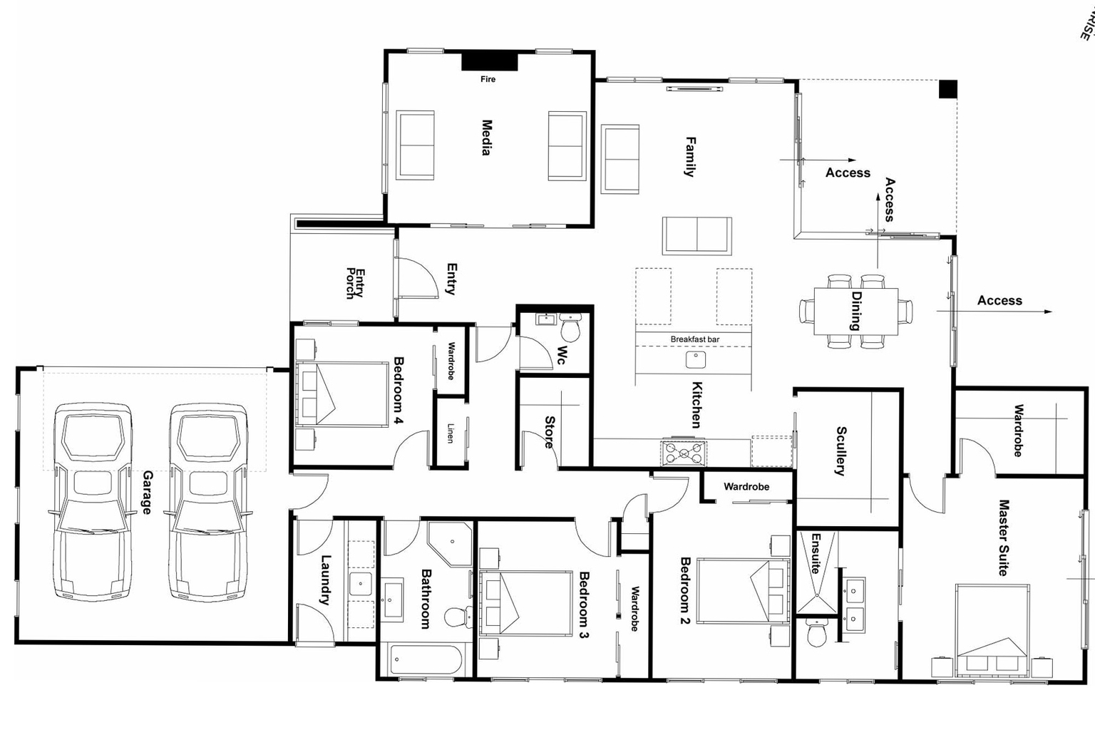 Matua floor plan