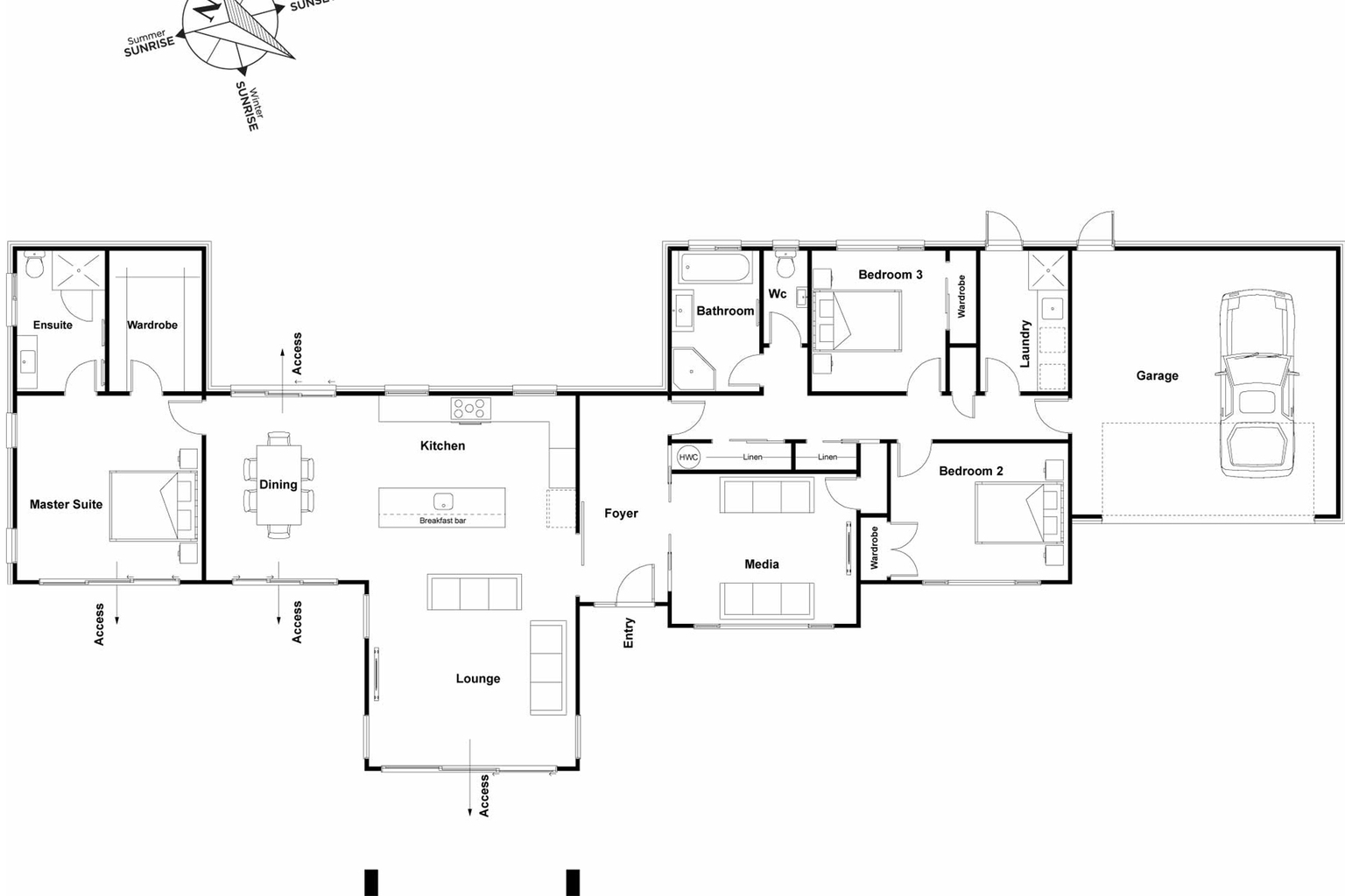 Monowai floor plan