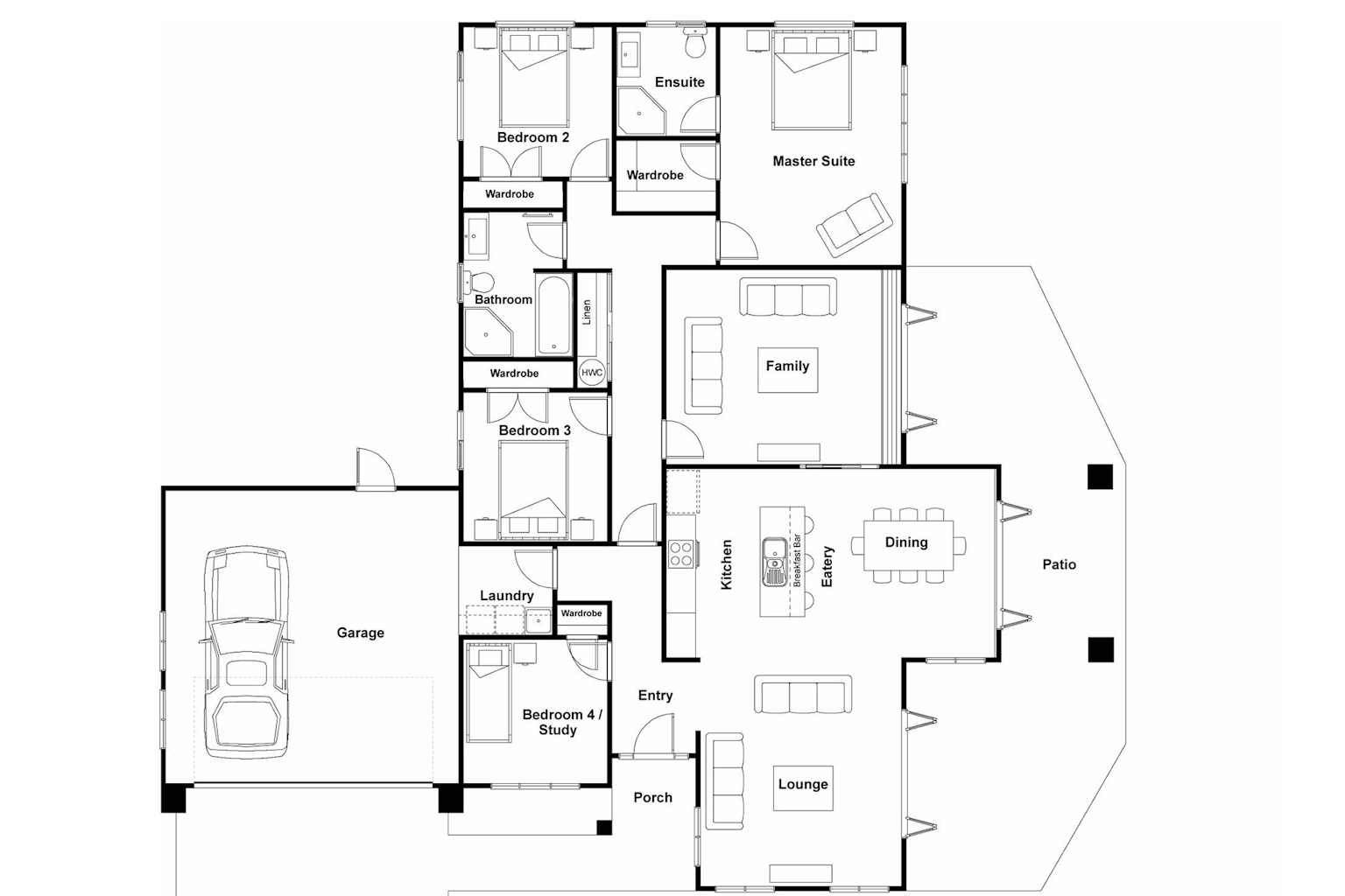 Victoria floor plan