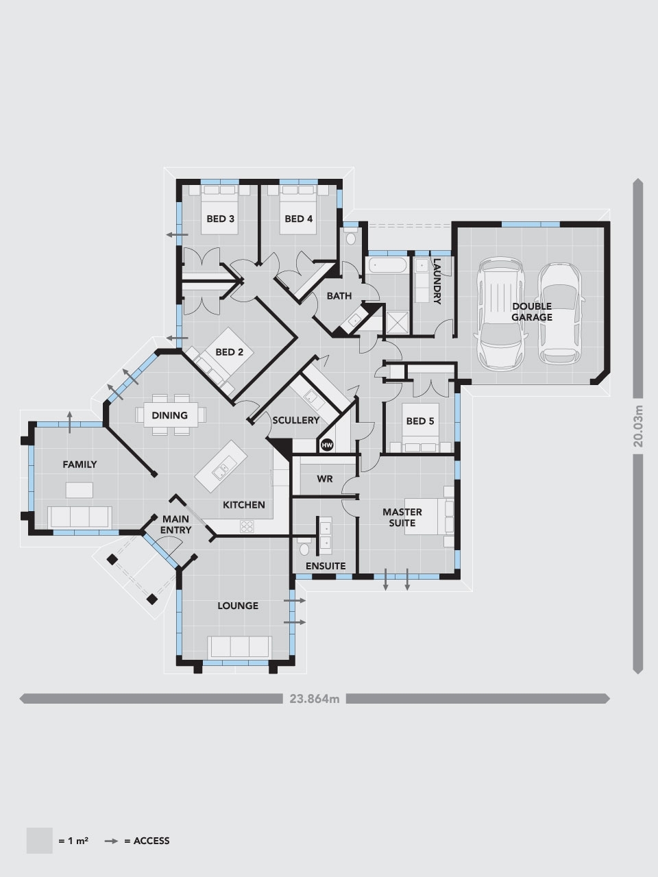 Canterbury floor plan