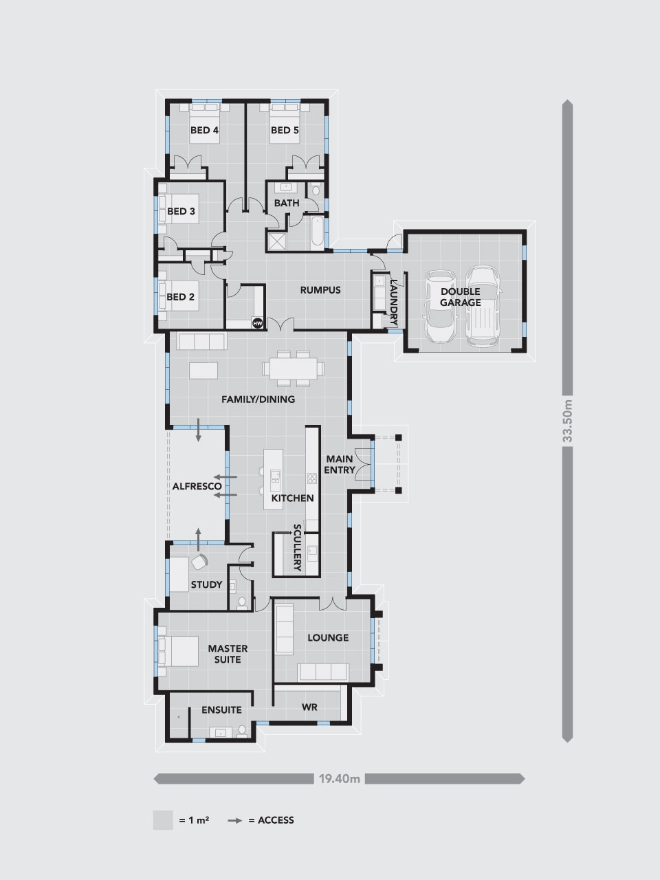 Kent floor plan