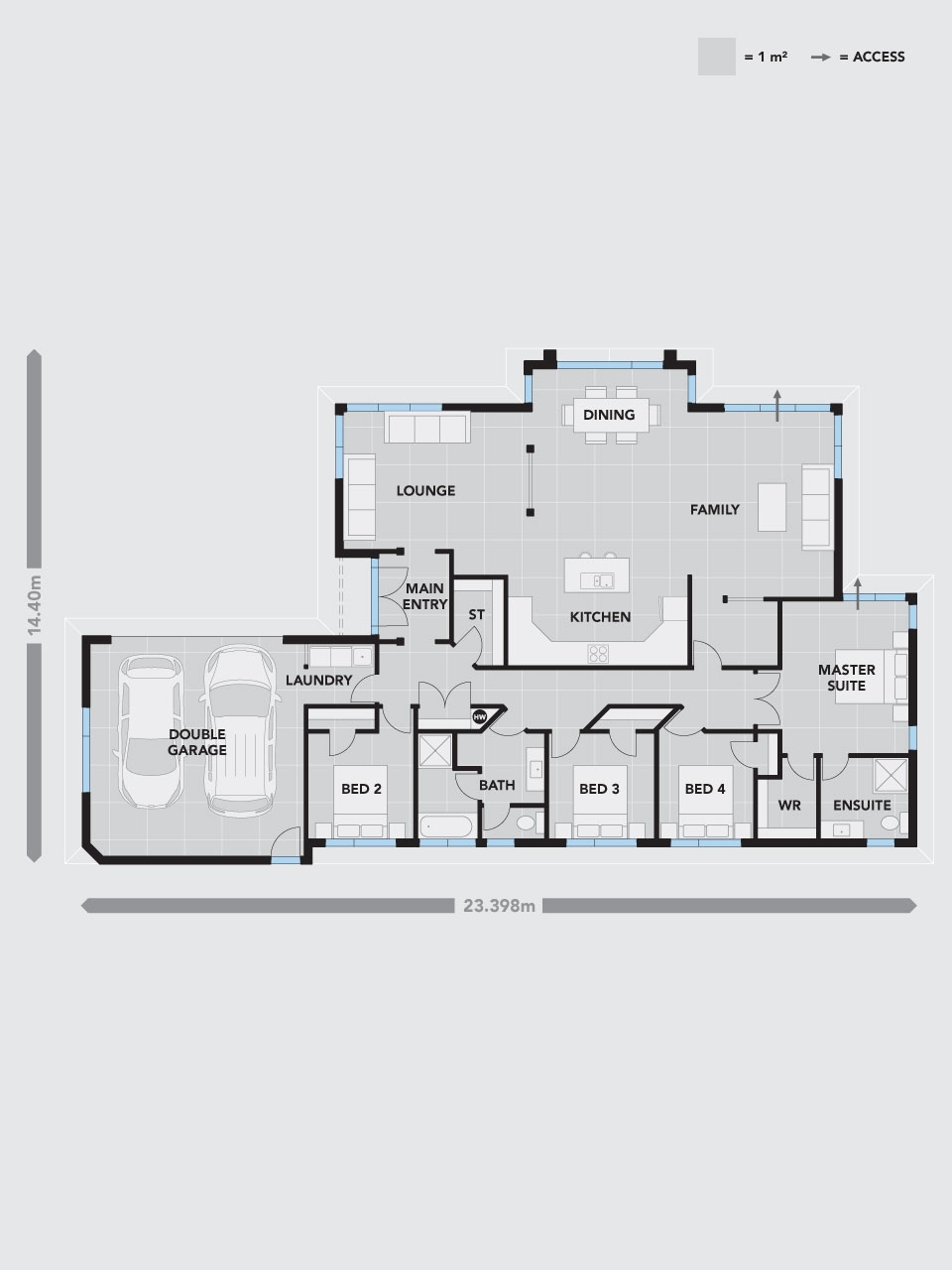 Monterery floor plan