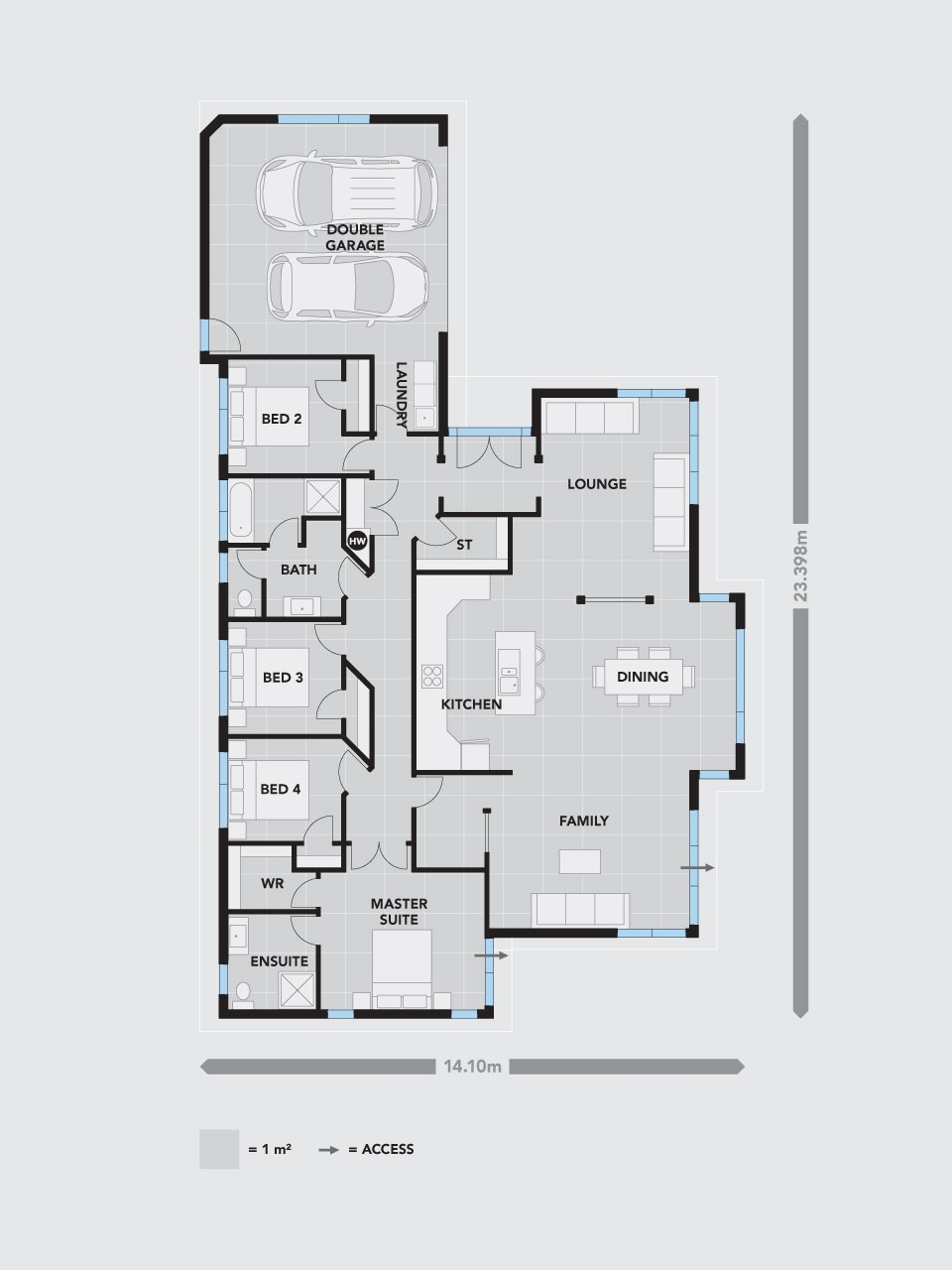 Pauanui floor plan