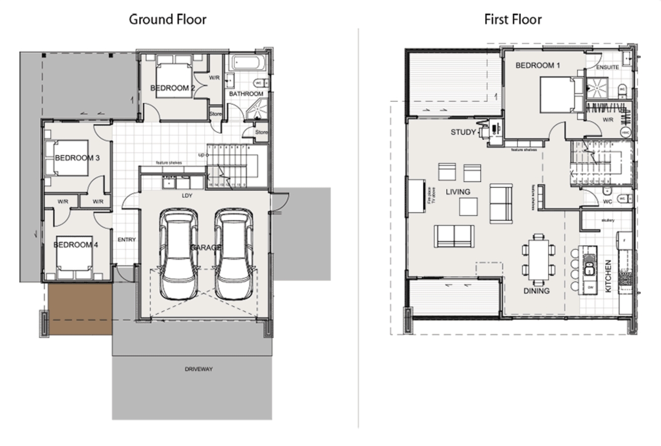 Wainui floor plan