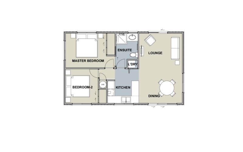 Bidwell floor plan