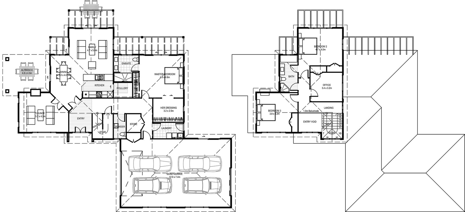 335M2 floor plan