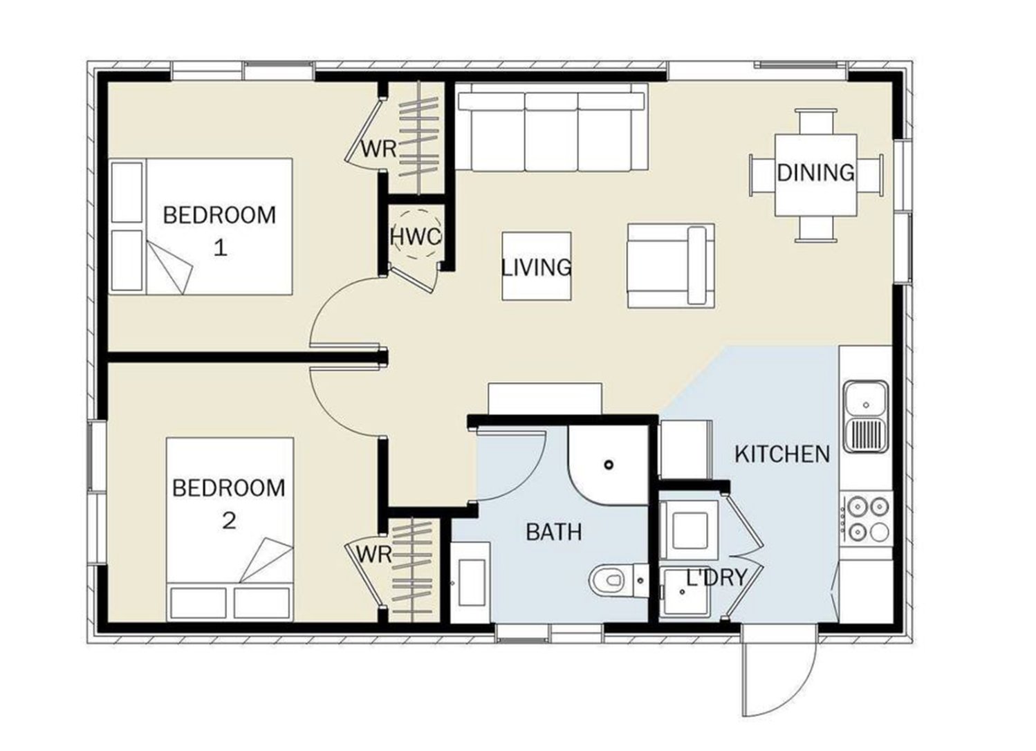 First Home Dream in Titahi Bay floor plan