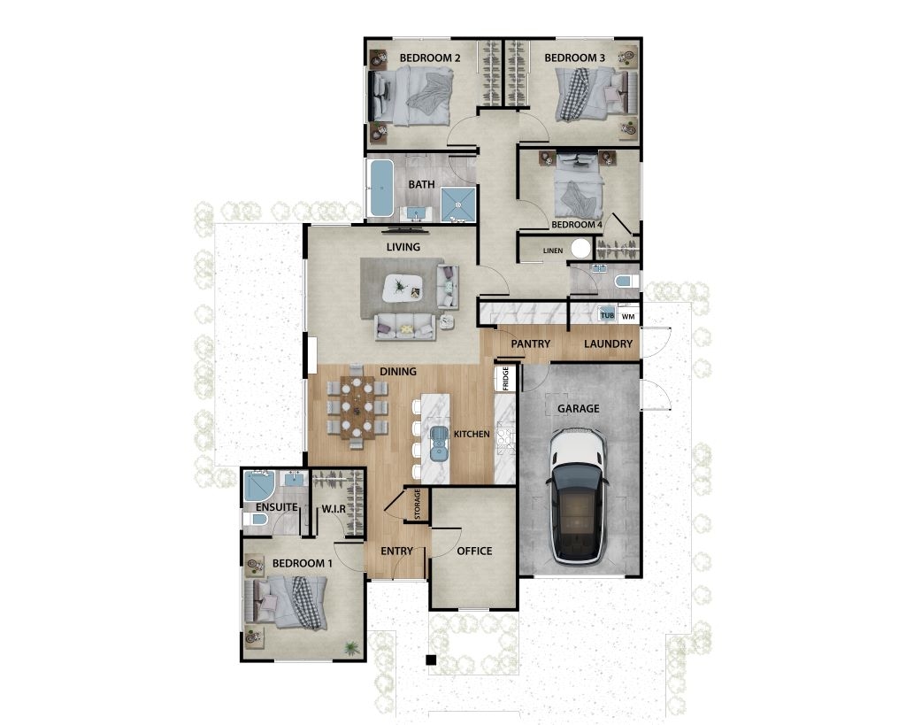 18 Scully Place, Strathern, Invercargill floor plan