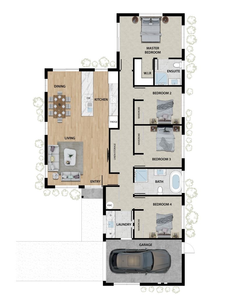 Lot 971, 4 Herridge Street, Ravenswood  floor plan