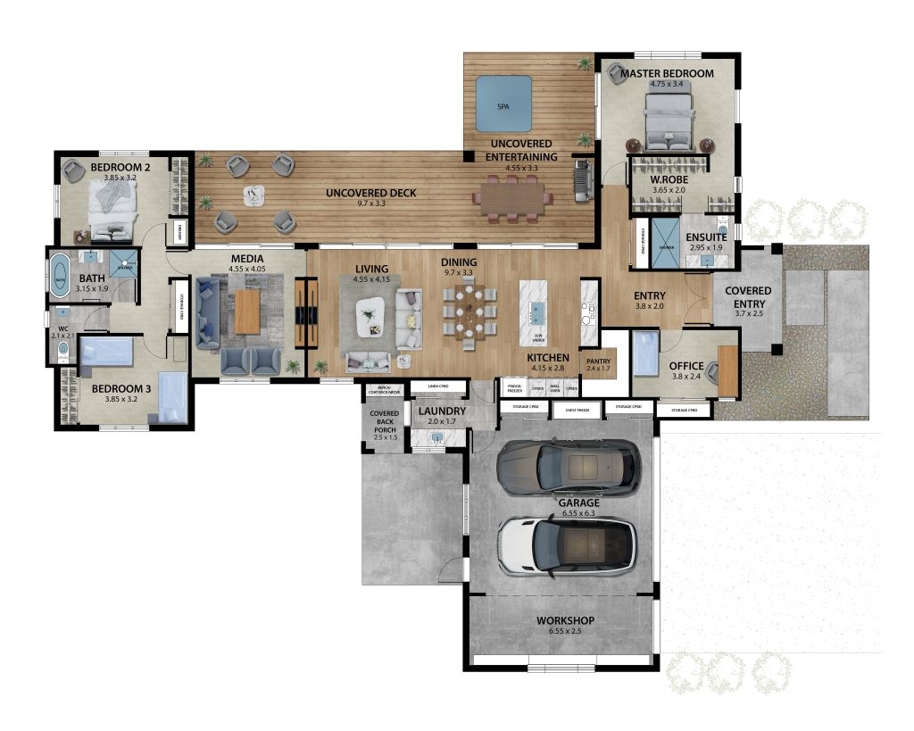 4 Te Mara Drive, Pukekura Estate floor plan