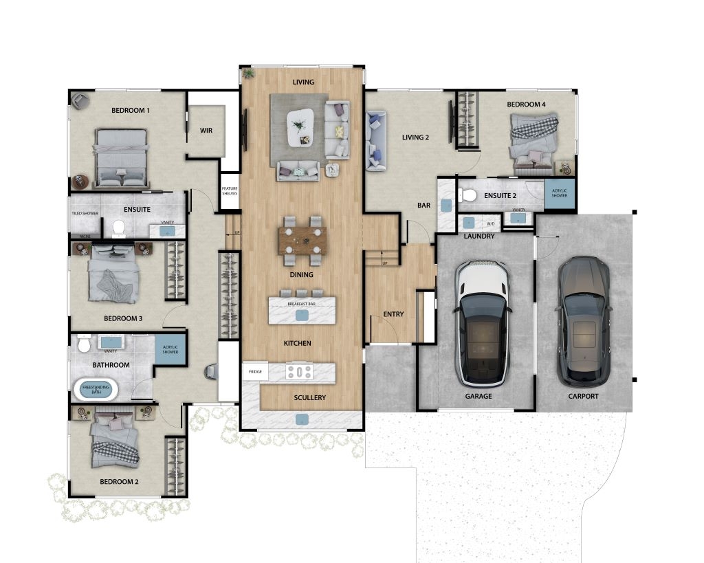 32 Ara Hill Drive floor plan