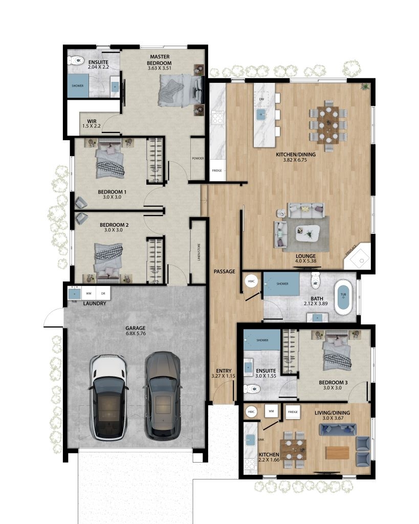 Lot 7242 Hanley's Farm  floor plan