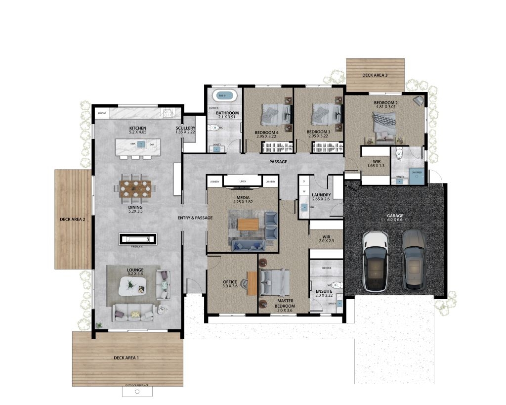 28 Cunninghams Drive, Jack's Point, Queenstown floor plan