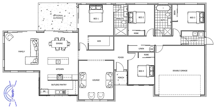 4 Wheriko Avenue floor plan