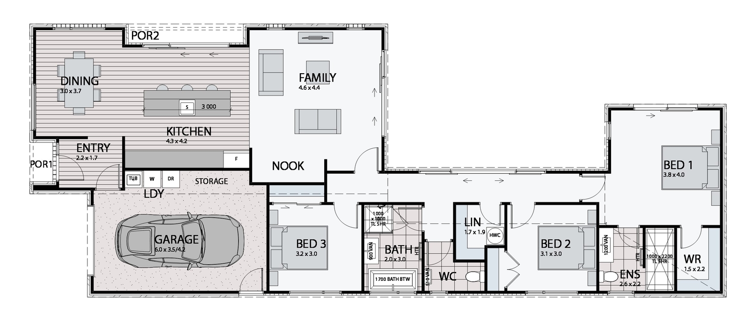 40 Rangitihi Street floor plan