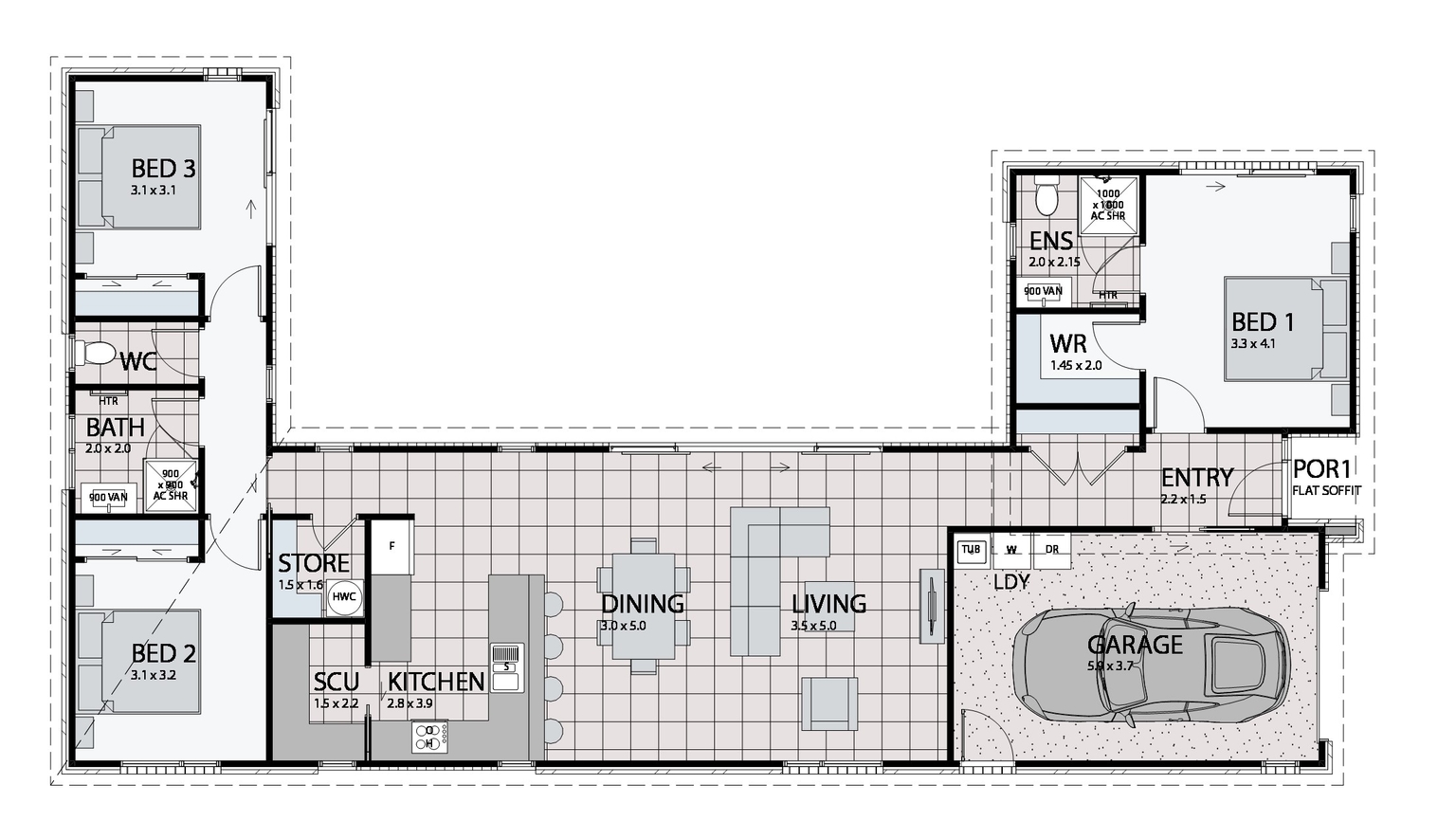 17 Tūwaewae Drive floor plan