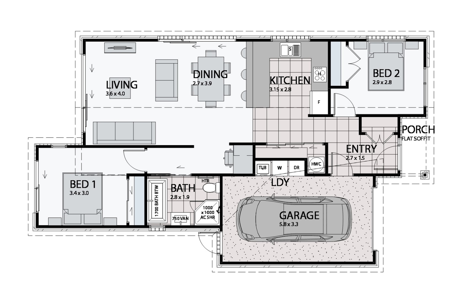 1 Ruakura Road floor plan