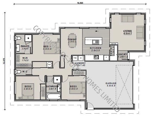 1 Faringdon Boulevard floor plan