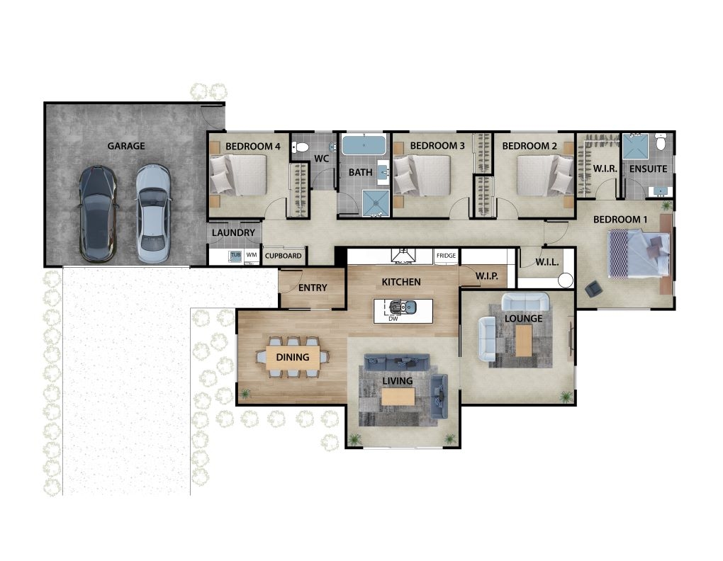 306 Kaimatarau Road floor plan