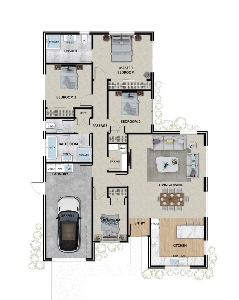 Lot 3, 114 Dipton Street, Invercargill floor plan