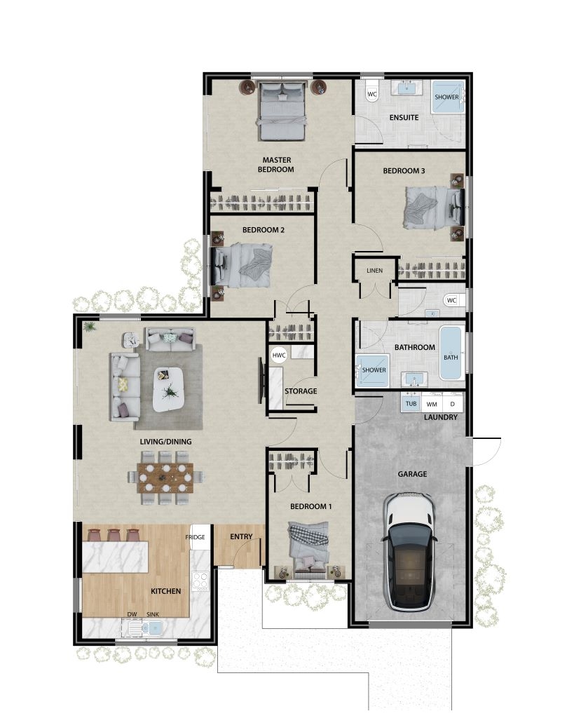 Lot 5, 114 Dipton Street, Invercargill floor plan