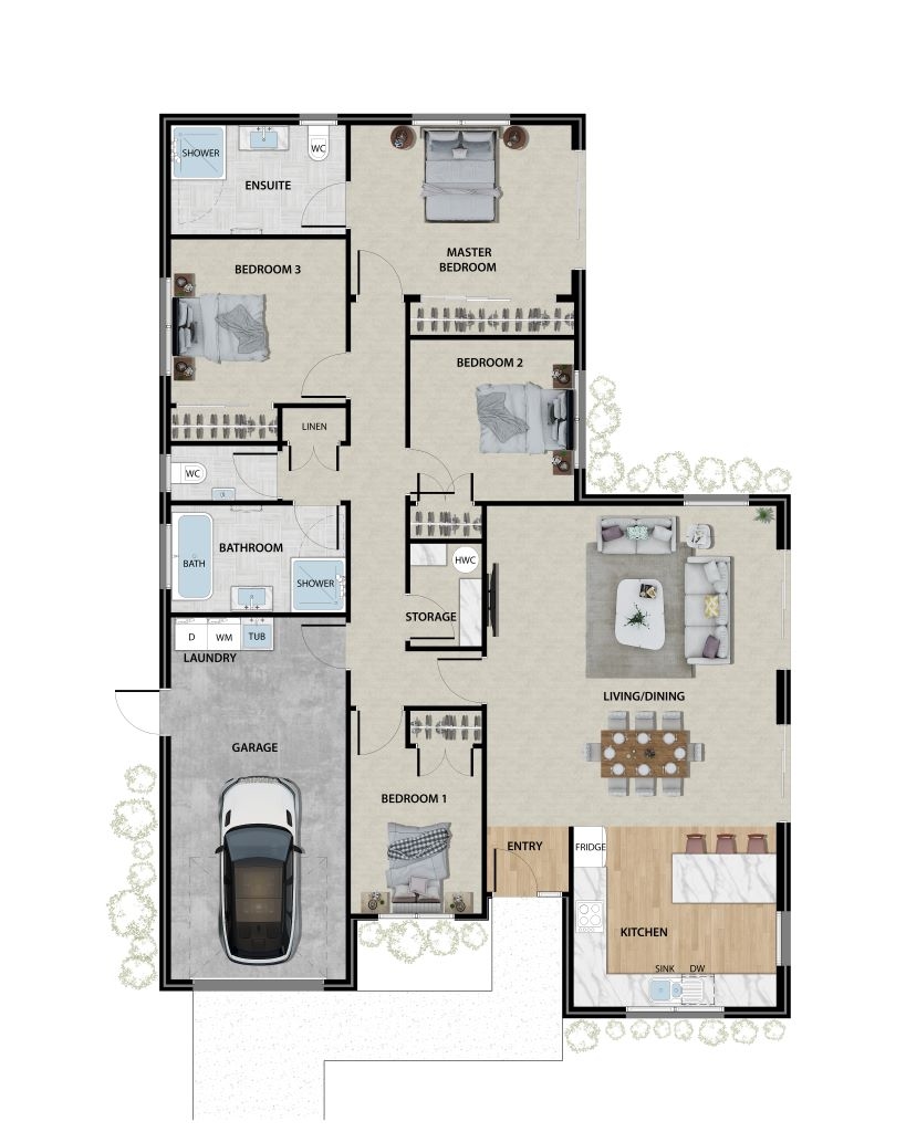 Lot 7, 114 Dipton Street, Invercargill floor plan