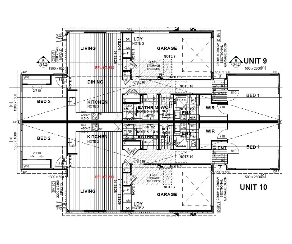 Unit 9, 47 Coleridge Street floor plan