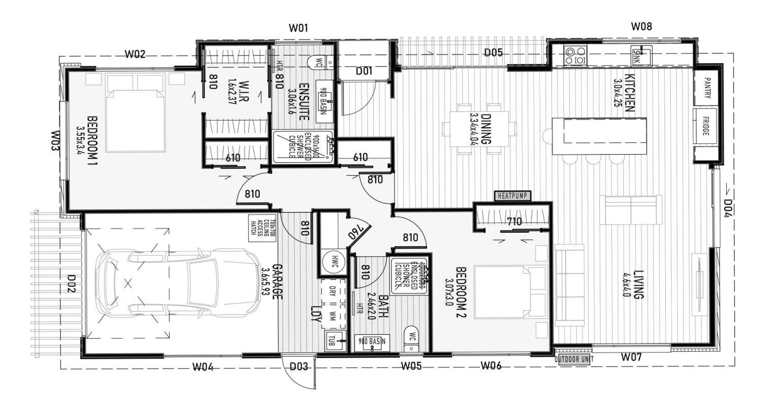 Lot 66 Abergeldie Way, Cambridge floor plan