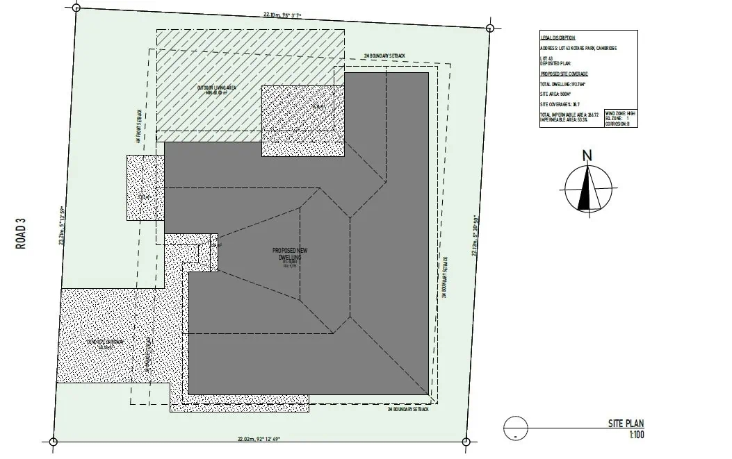 Lot 43 Kotare Park, Cambridge floor plan