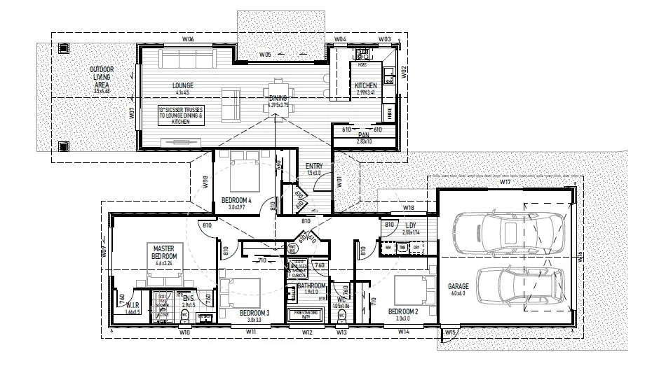 Lot 52, 44 Acacia Avenue floor plan