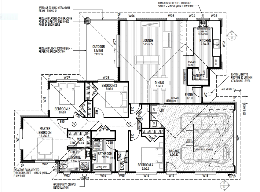 Lot 53, 32E Acacia Avenue floor plan