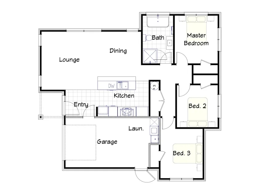 Lot 25 Kotata Heights, Whangarei floor plan