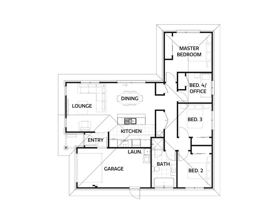 Lot 91 Parkview Estate, Helensville floor plan