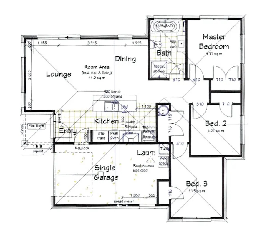 Lot 128 Crawford Lane, Lockerbie Estate floor plan