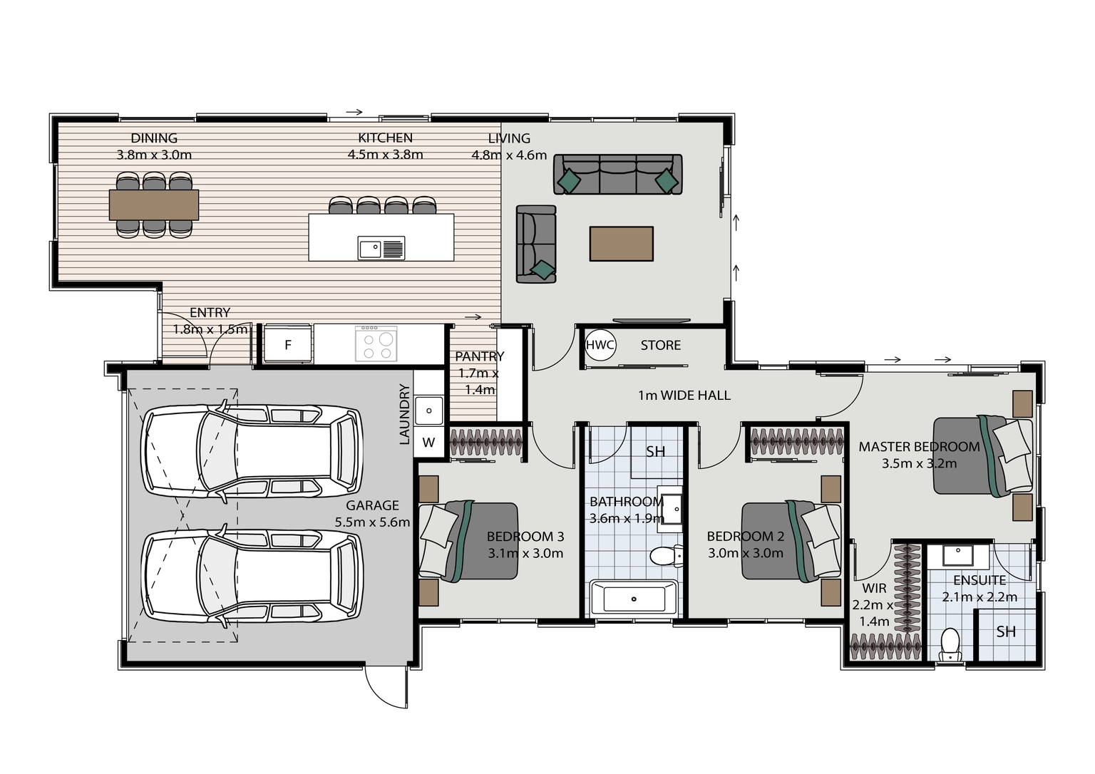 36 Bastings Street floor plan