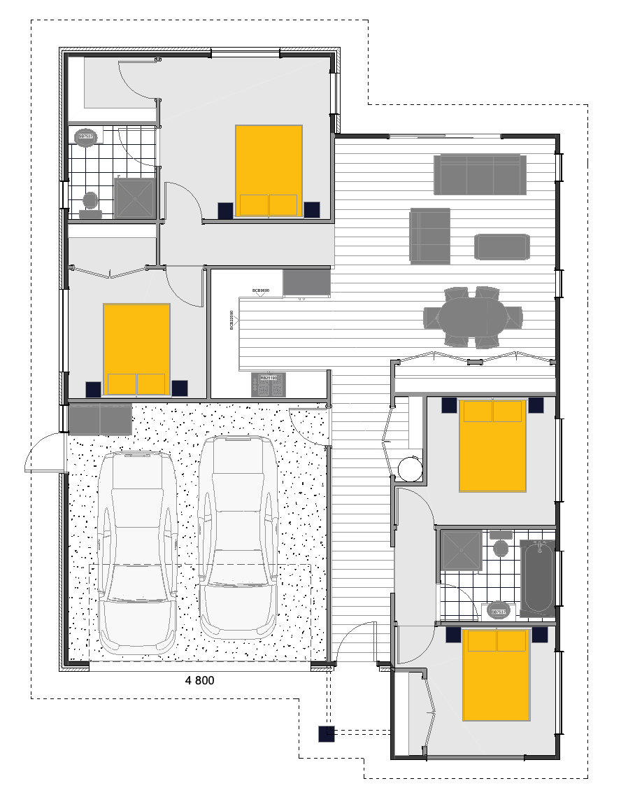 Lot 4 Hamilton Drive floor plan