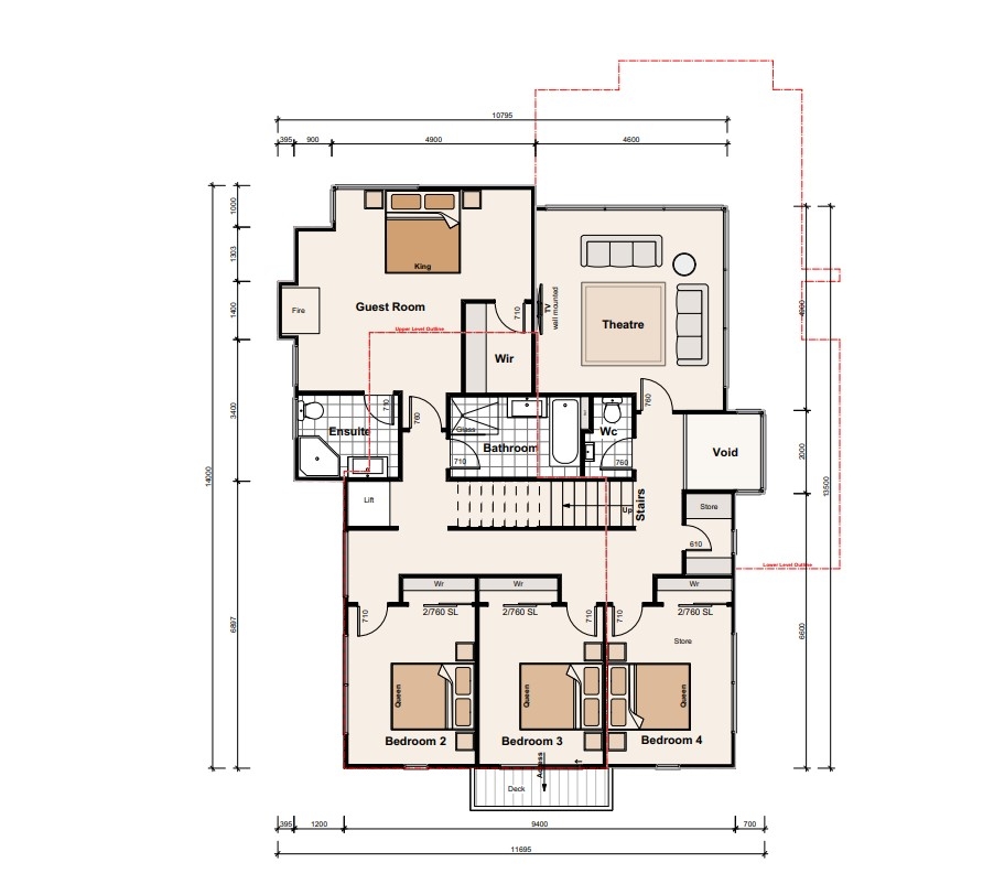 Almorah Glades, Epsom Design & Build floor plan