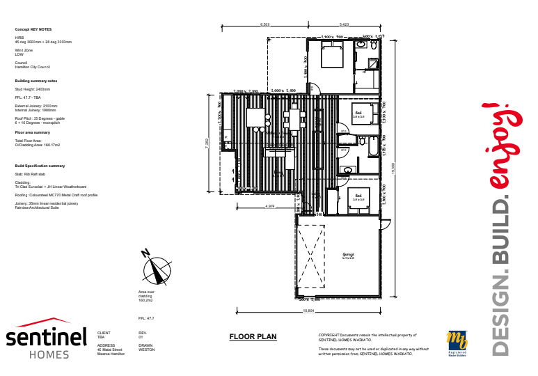 40A Matai Street floor plan