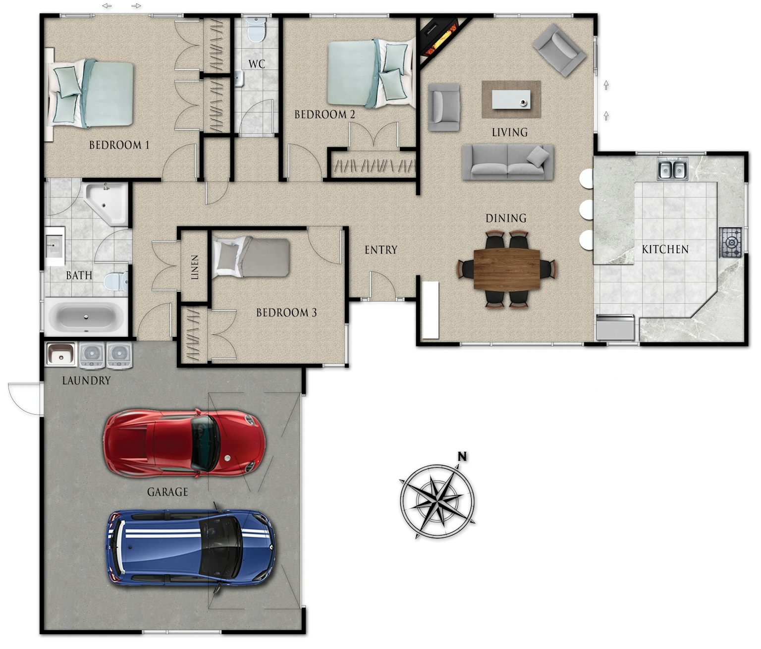 Kelvin Grove floor plan