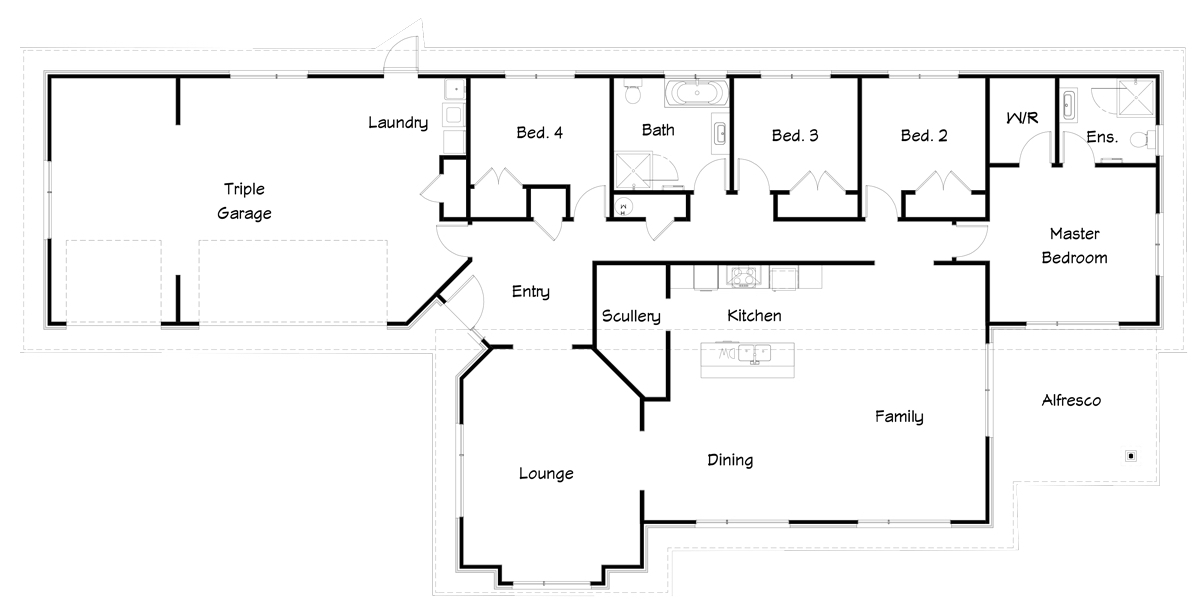 Graystone floor plan