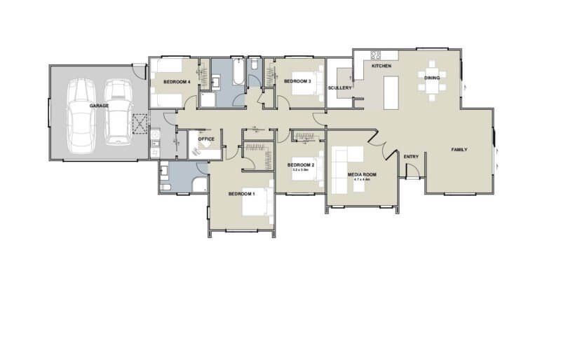 Langton floor plan