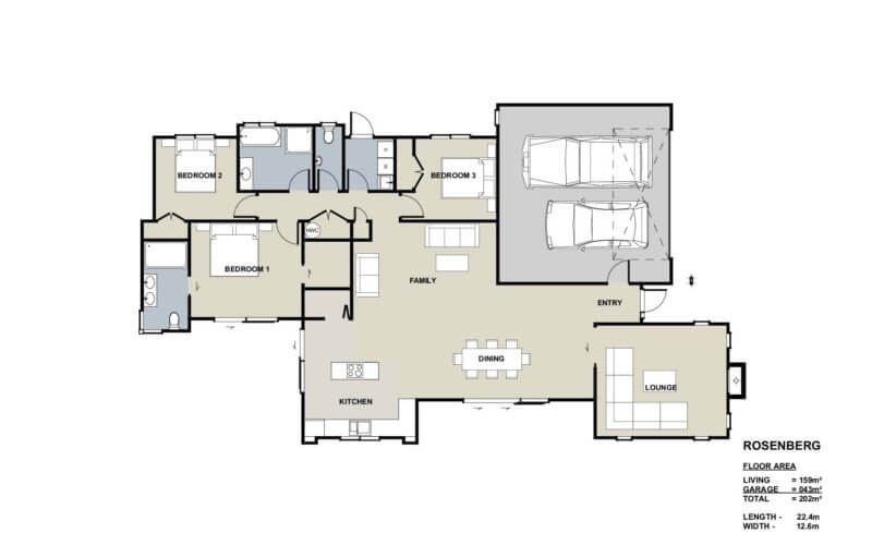 Rosenberg floor plan