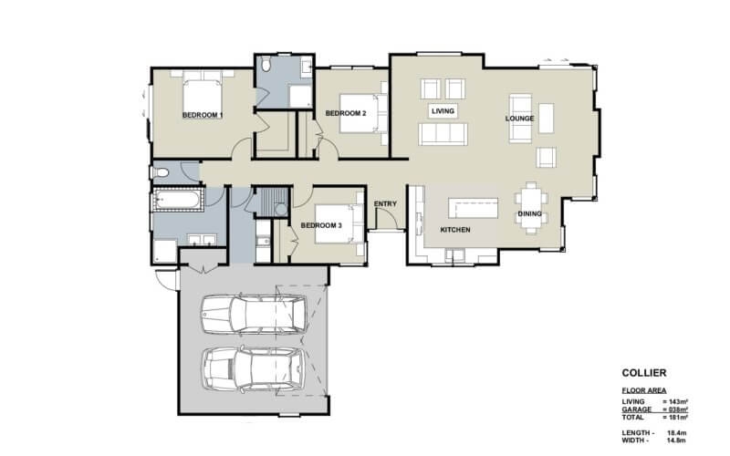 Collier floor plan