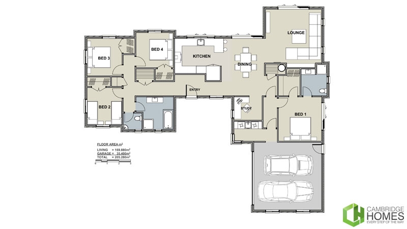 Redfern floor plan