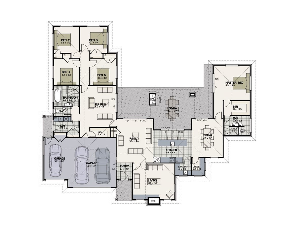 Prestige floor plan