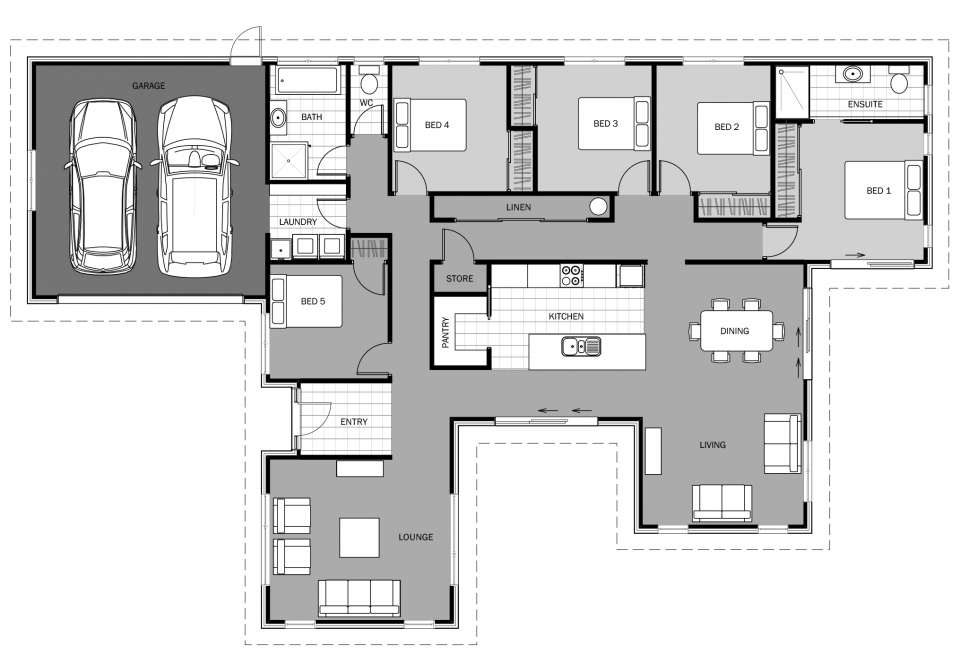 Tangaroa floor plan